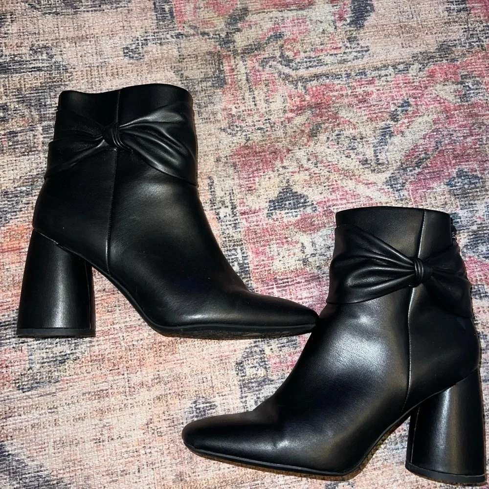 Sam & Libby Black Ankle Boots